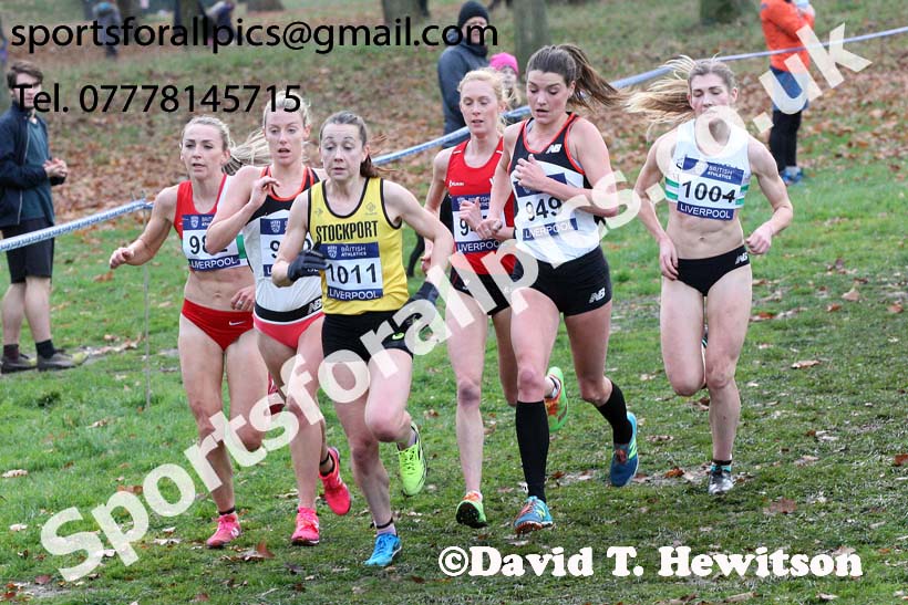 Senior womens British Athletics Liverpool Cross Challenge, Sefton Park, Liverpool. Photo:  David T. Hewitson/Sports for All Pics